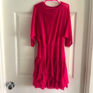 Little kids maroon dress size 7